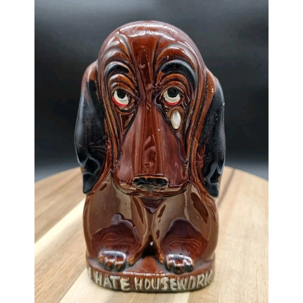 Vintage Enesco 'Sad Dog' 